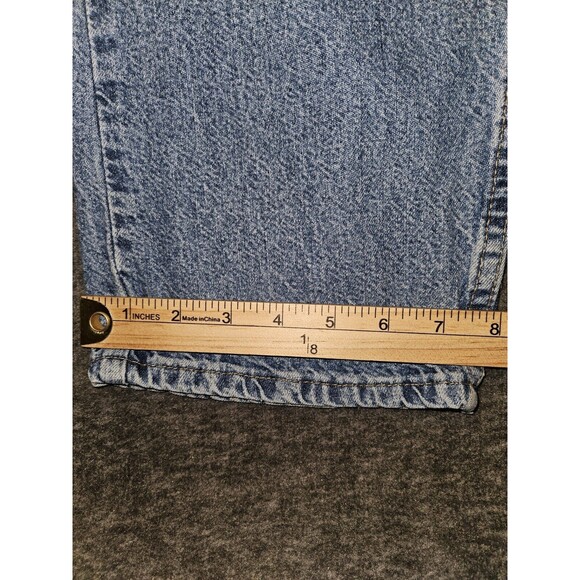 Vintage Wrangler Blues Jeans Women's 16x32 Tapered Blue USA Western Cowgirl - Picture 6 of 10